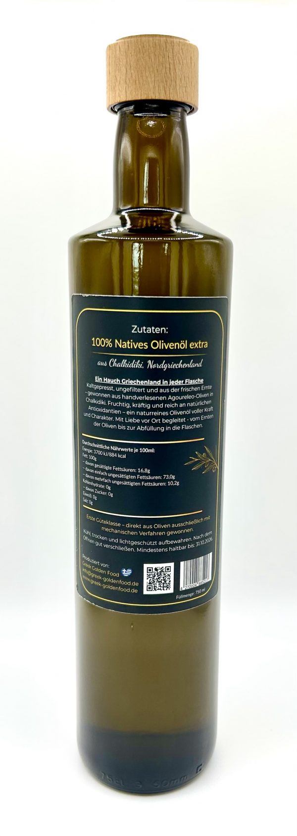 Premium Olivenöl Nativ Extra 0,75 Liter – Bild 2