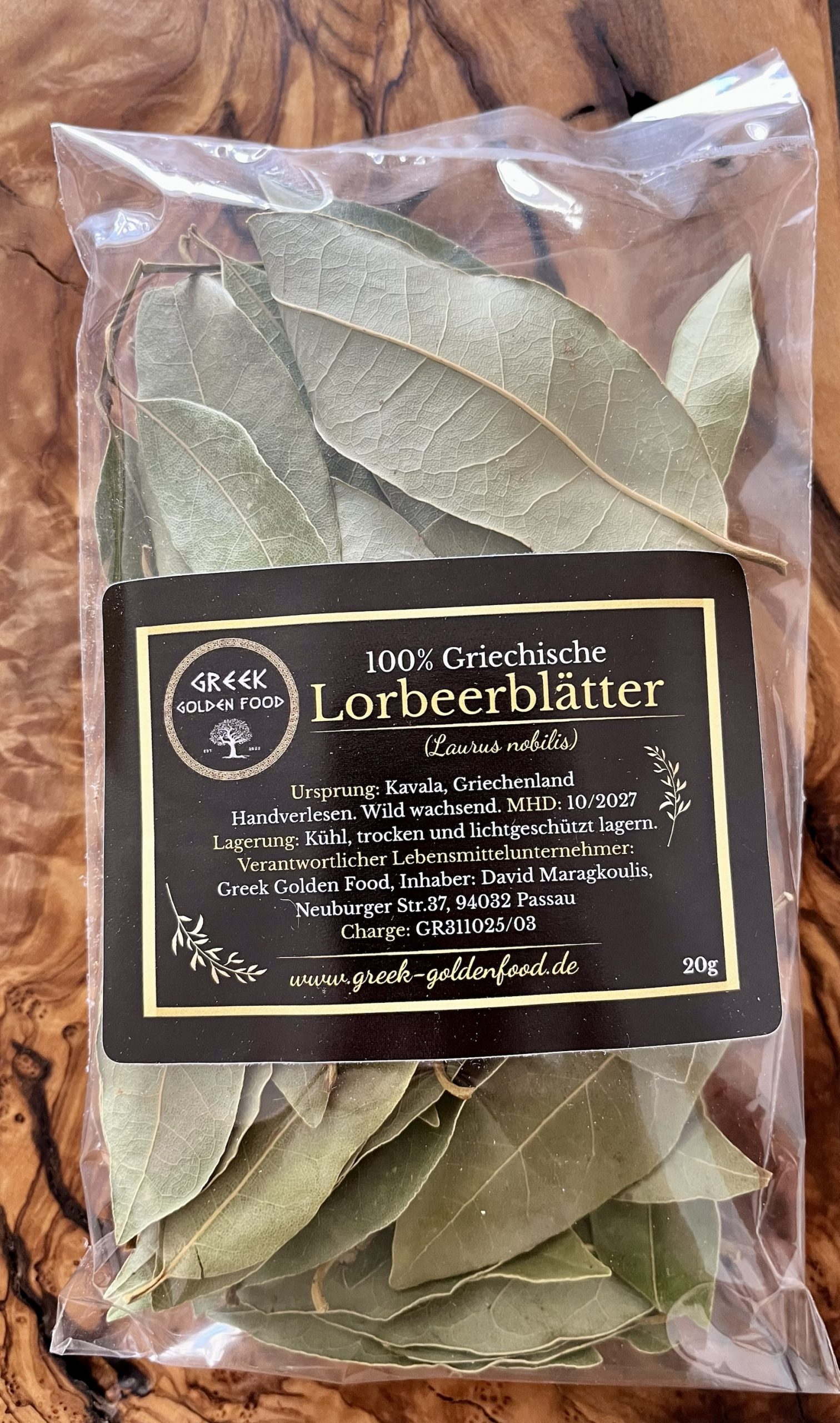 Griechische Lorbeerblätter aus Kavala – wild wachsend und aromatisch